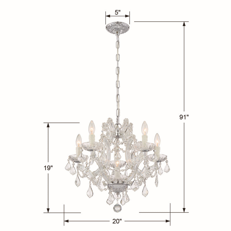 Maria Theresa Dish Chandelier
