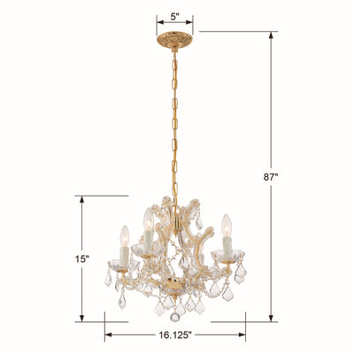 Maria Theresa Dish Chandelier