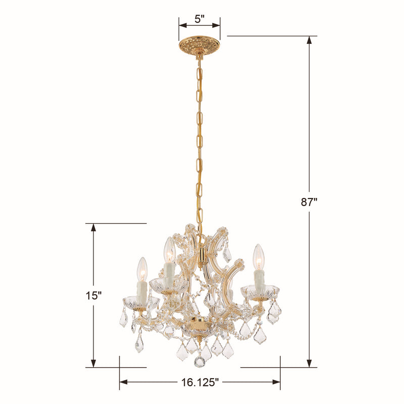 Maria Theresa Dish Chandelier