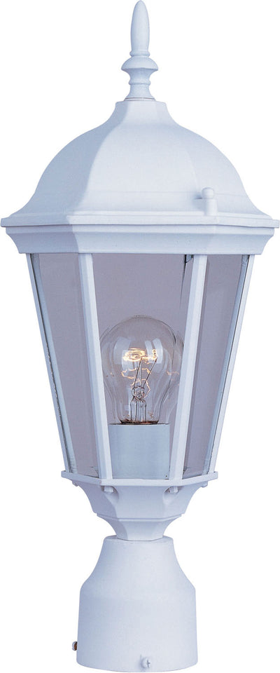 Maxim - 1001WT - One Light Outdoor Pole/Post Lantern - Westlake - White