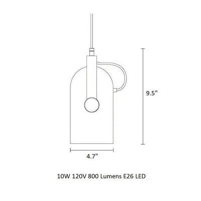 Carronade Spot Pendant Light