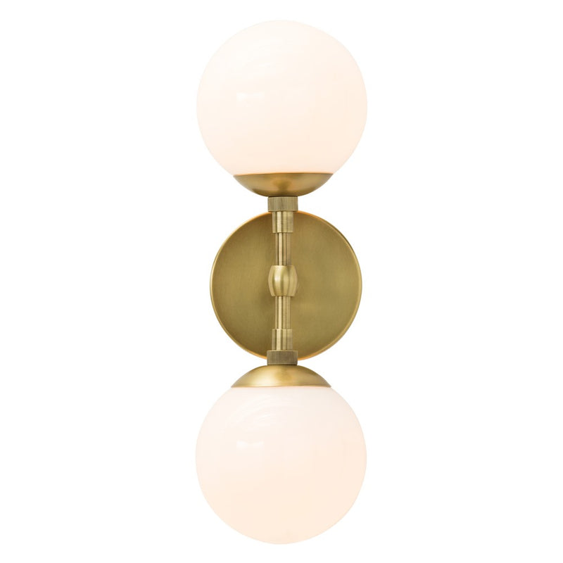 Arteriors-Polaris Wall Sconce-Antique Brass