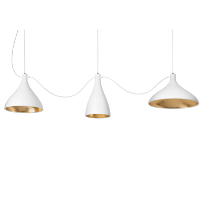 Pablo Designs - SWEL STR MIX WHT/BRA - White / Brass