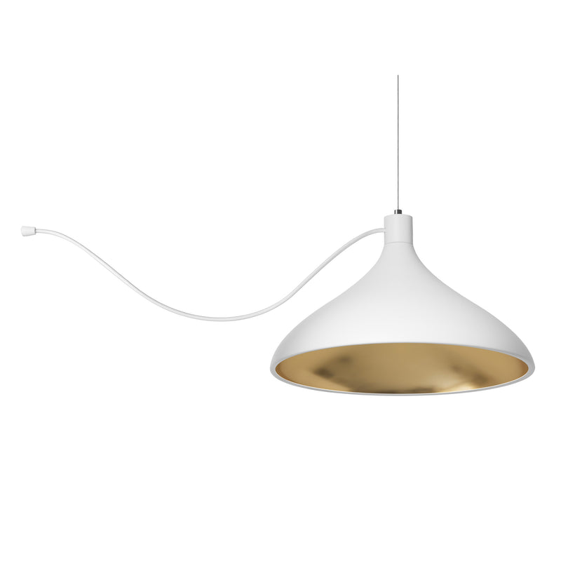 Pablo Designs - SWEL STR SNG WID WHT/BRA - White / Brass