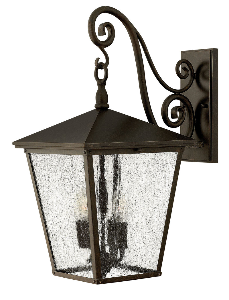 Trellis 120V Outdoor Hanging Scroll Wall Sconce