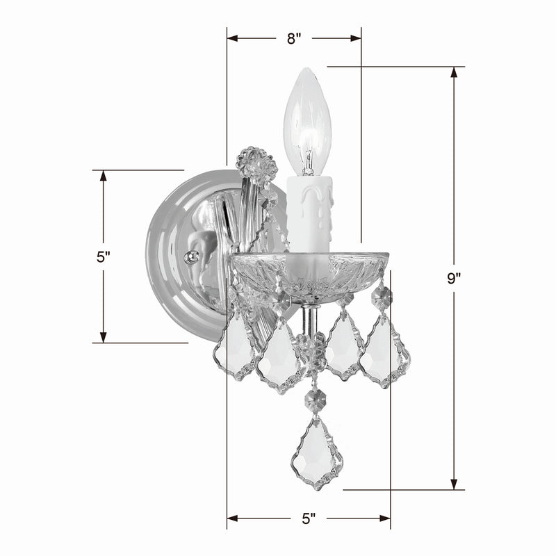 Maria Theresa One Cup Sconce
