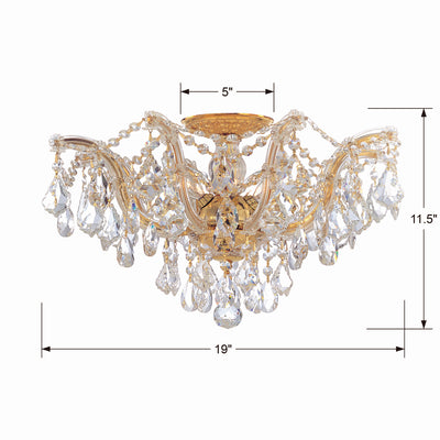 Maria Theresa Flush/Semi Flush