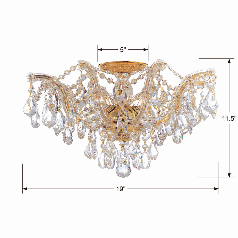 Maria Theresa Flush/Semi Flush