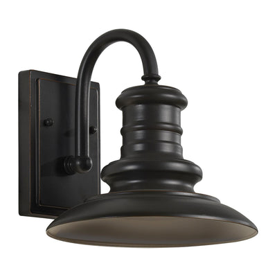 Generation Lighting - OL8600RSZ - One Light Outdoor Wall Lantern - Redding Station - Restoration Bronze