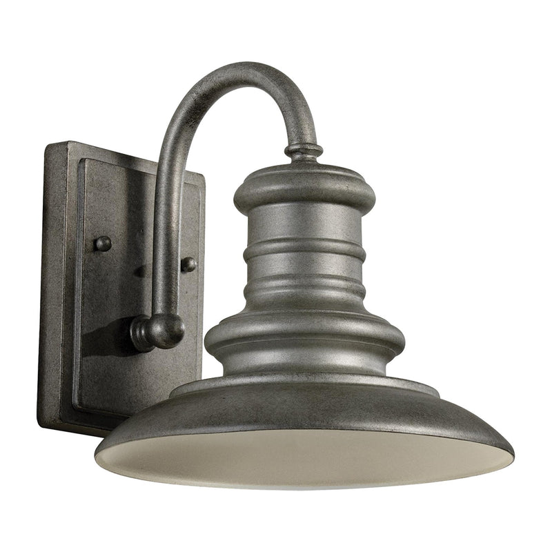 Generation Lighting - OL8600TRD - One Light Outdoor Wall Lantern - Redding Station - Tarnished Silver