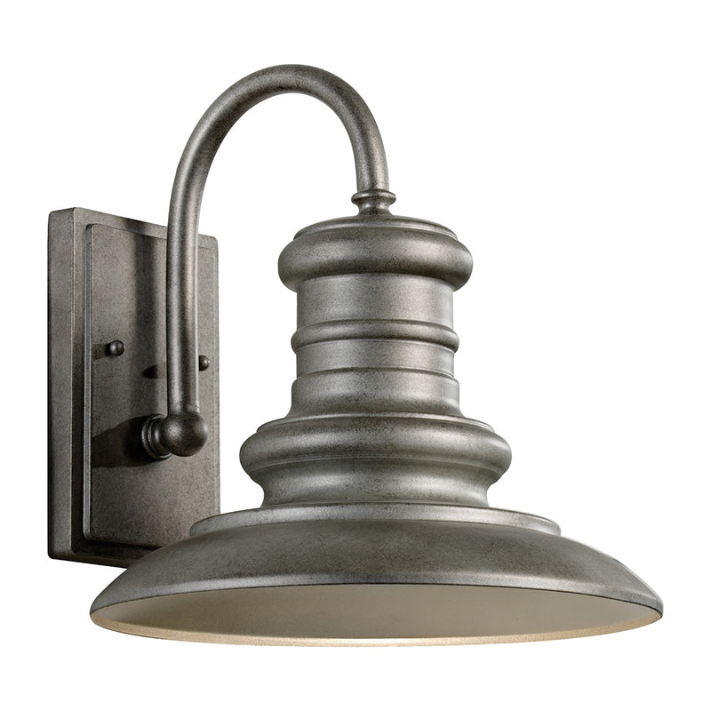 Generation Lighting - OL8601TRD - One Light Outdoor Wall Lantern - Redding Station - Tarnished Silver