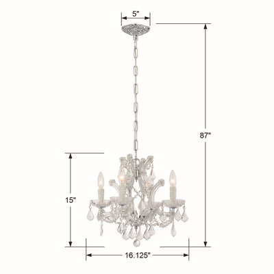 Maria Theresa Dish Chandelier