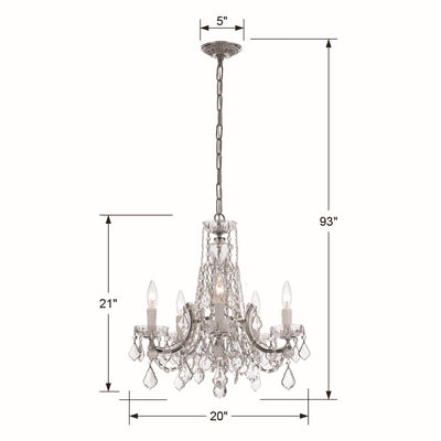 Maria Theresa Glam Chandelier