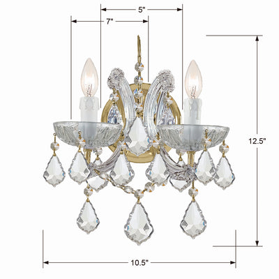 Maria Theresa Two Cup Sconce