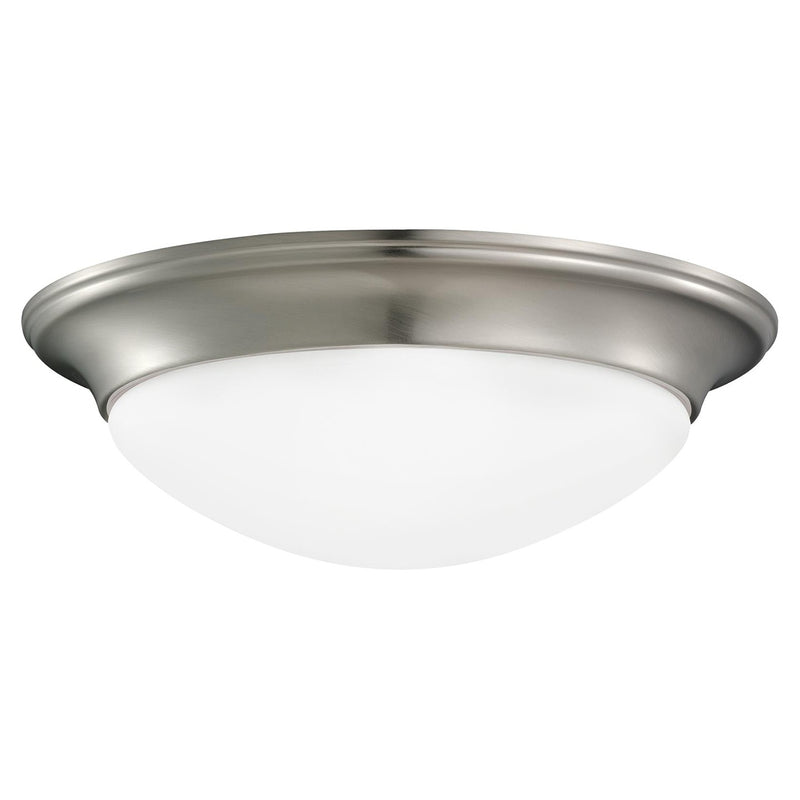Generation Lighting - 75434-962 - One Light Flush Mount - Nash - Brushed Nickel