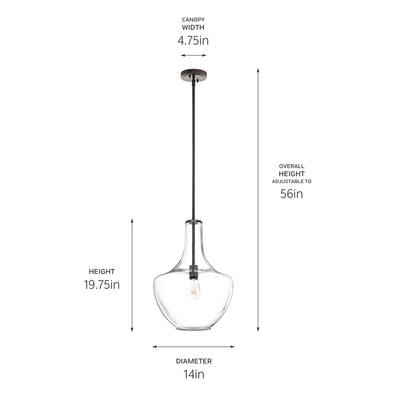 Everly Bell Pendant