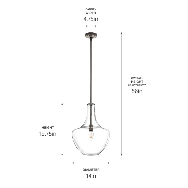 Everly Bell Pendant