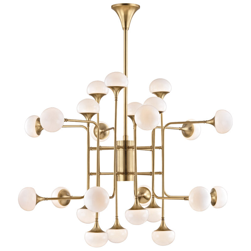 Hudson Valley Lighting - 4724-AGB - Aged Brass