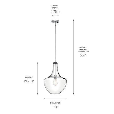 Everly Bell Pendant