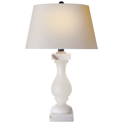 Visual Comfort Signature - CHA 8924ALB-NP - One Light Table Lamp - Balustrade - Alabaster