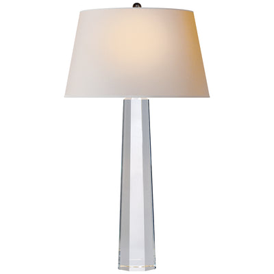 Visual Comfort Signature - CHA 8951CG-NP - One Light Table Lamp - Fluted Spire - Crystal