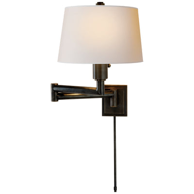 Visual Comfort Signature - CHD 5106BZ-NP - One Light Wall Sconce - Chunky Swing Arm - Bronze
