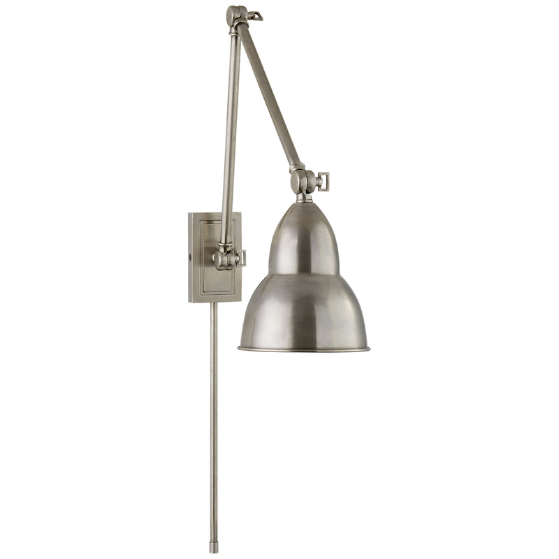 Visual Comfort Signature - S 2602AN - LED Wall Sconce - French Library2 - Antique Nickel