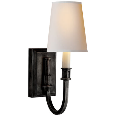 Visual Comfort Signature - TOB 2327BZ-NP - One Light Wall Sconce - Modern Library - Bronze