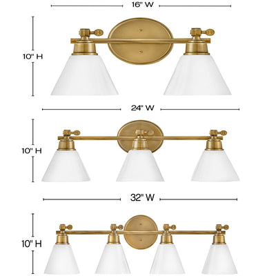 Arti Bathroom Vanity Light