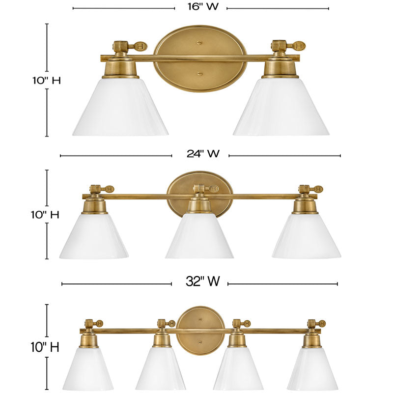 Arti Bathroom Vanity Light