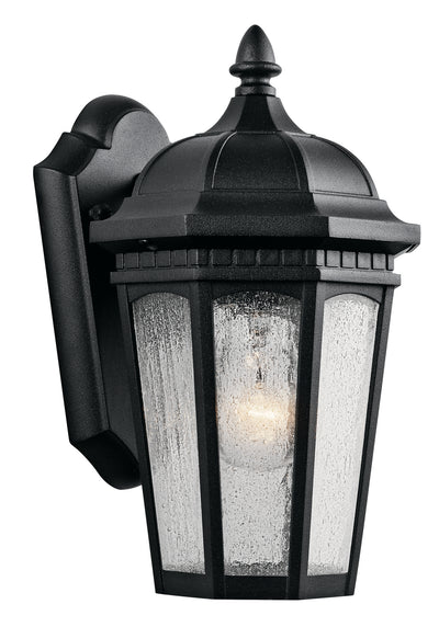 Kichler - 9032BKT - One Light Outdoor Wall Mount - Courtyard - Textured Black