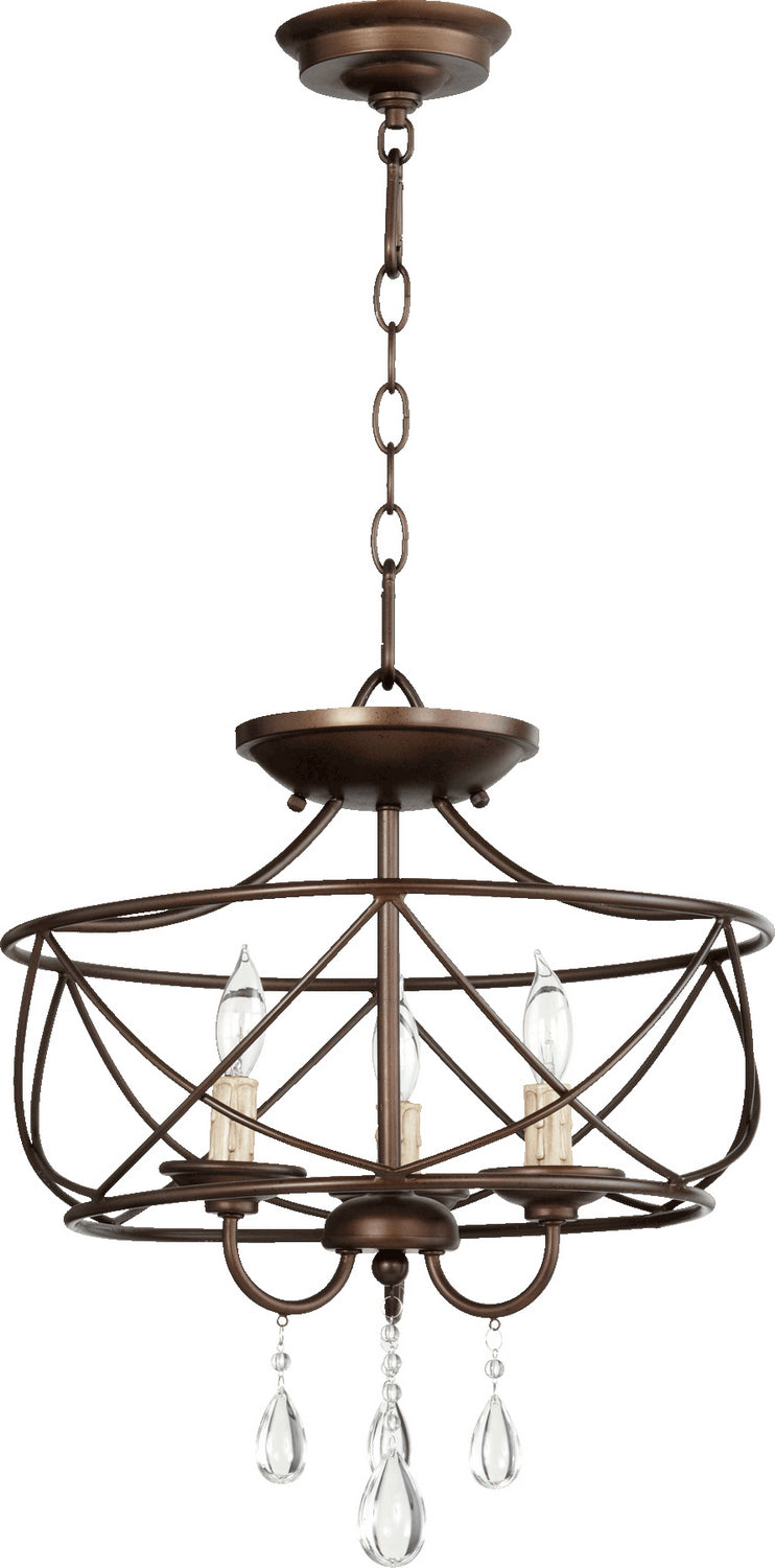 Cilia Pendant / Semi Flush Ceiling Light - 2716-16-86 by Quorum from ...