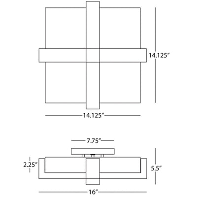 Doughnut Ceiling Flush Light