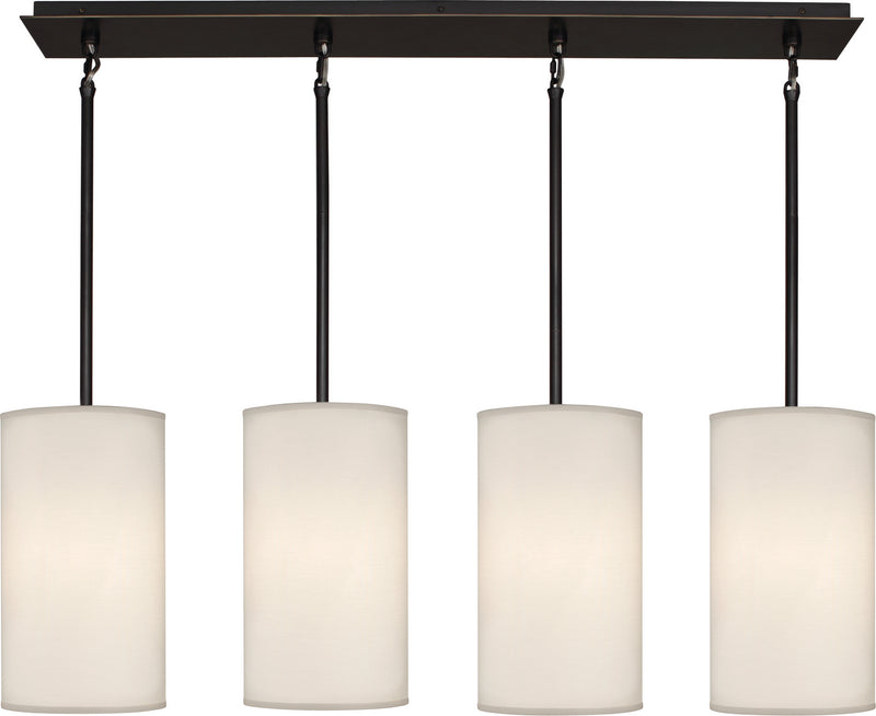 Robert Abbey - Z2156 - Four Light Chandelier - Echo - Deep Patina Bronze