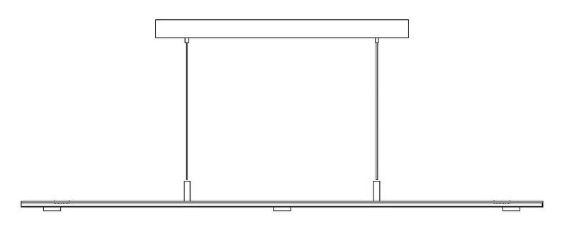 Brevis Linear Pendant Light