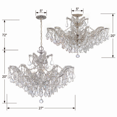 Maria Theresa Grand Ceiling Light Fixture