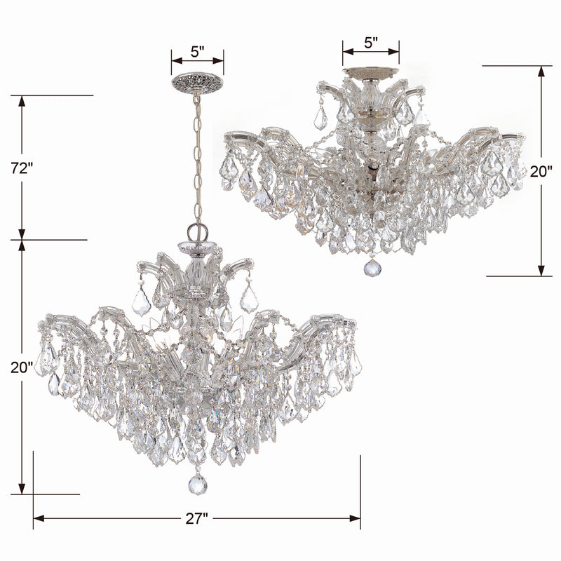 Maria Theresa Grand Ceiling Light Fixture
