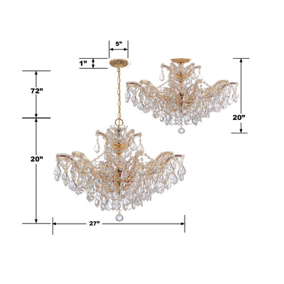 Maria Theresa Grand Ceiling Light Fixture