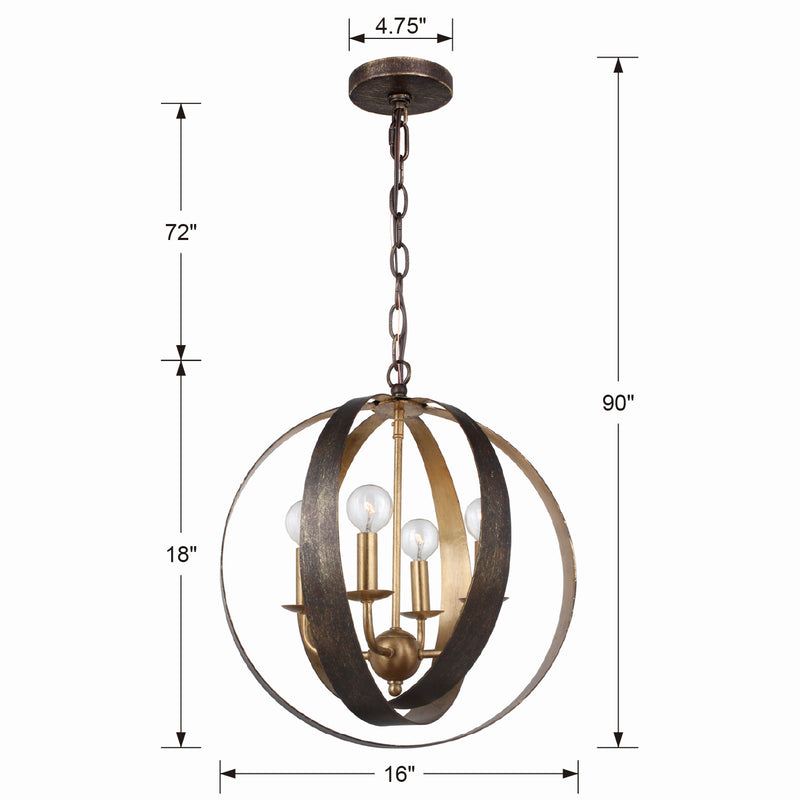 Luna Sphere Chandelier