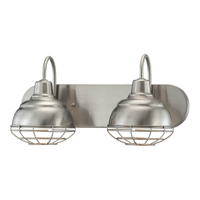 Millennium - 5422-SN - Two Light Vanity - Neo-Industrial - Satin Nickel