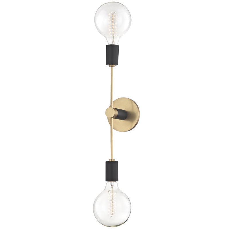 Mitzi - H178102-AGB/BK - Aged Brass