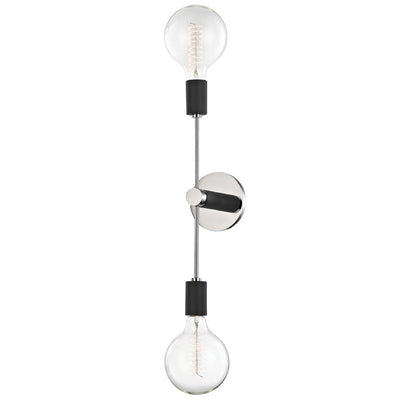 Mitzi - H178102-PN/BK - Polished Nickel