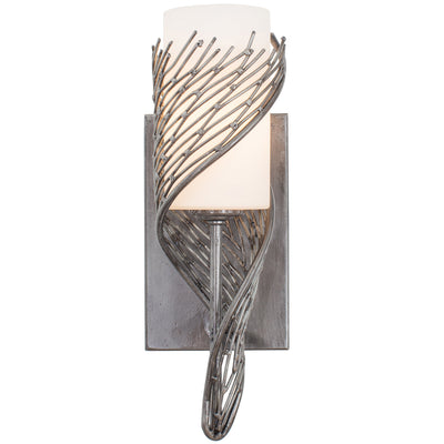 Varaluz - 240K01SL - One Light Wall Sconce - Flow - Steel