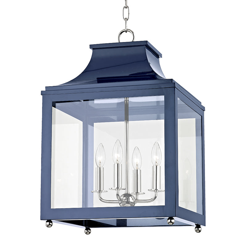 Mitzi - H259704L-PN/NVY - Polished Nickel / Navy