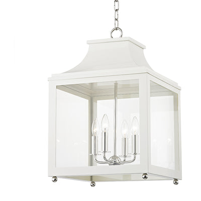 Mitzi - H259704L-PN/WH - Polished Nickel / White