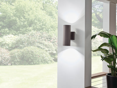 Cylinder LED Up/Downlight Wall Light
