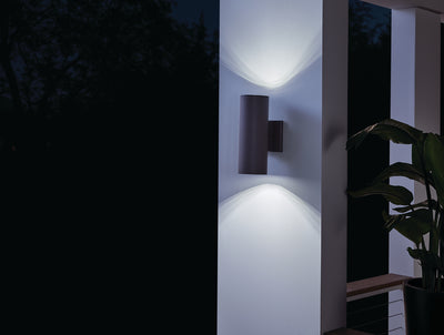Cylinder LED Up/Downlight Wall Light