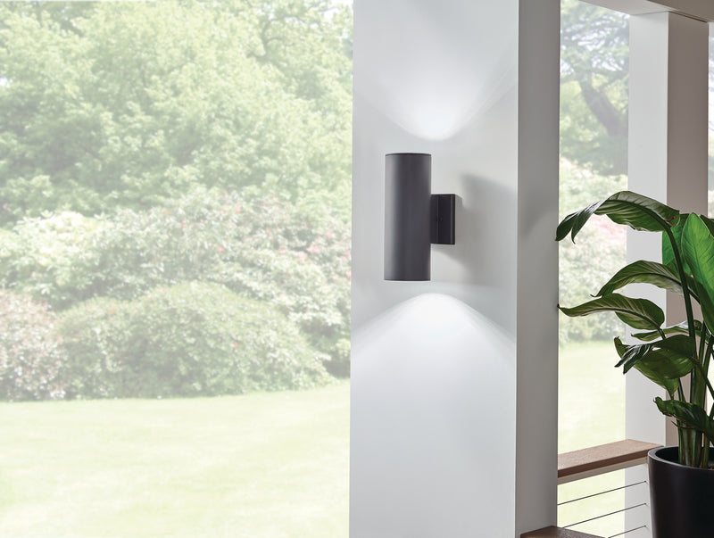 Cylinder LED Up/Downlight Wall Light