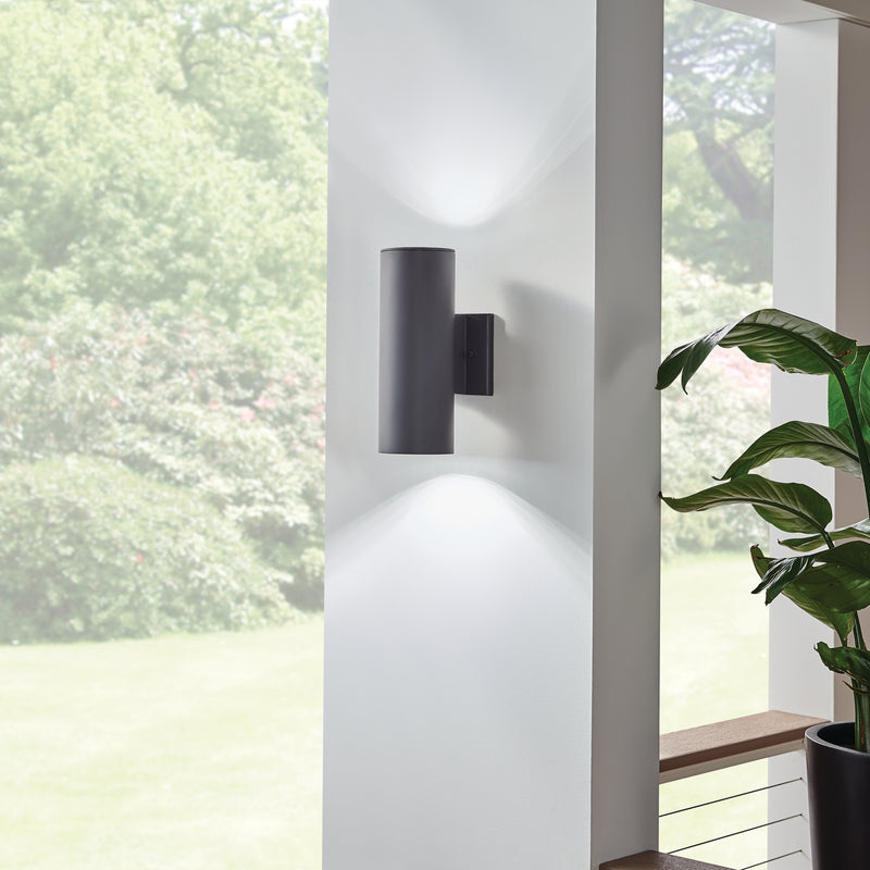 Cylinder LED Up/Downlight Wall Light