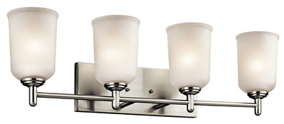 Kichler - 45575NI - Four Light Bath - Shailene - Brushed Nickel
